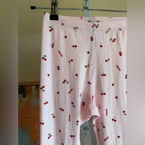 SKIMS Soft Lounge Sleepwear Cherry Bottoms - Picture 2 of 4